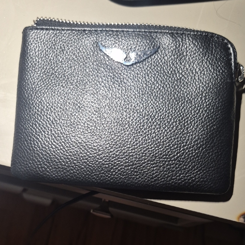 Black Leather Men's Wallet